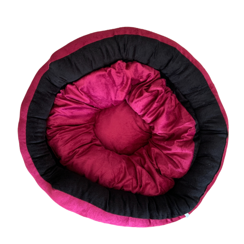 Gorgeous Reversible Round Shape Ultra Soft Ethnic Designer Bed for Dog Cat