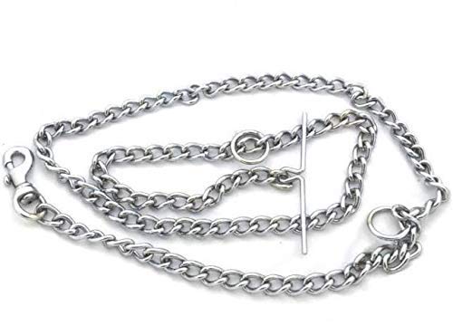 tainless Steel Dog Leash Choke Chain for Large Dogs with Strong Hook