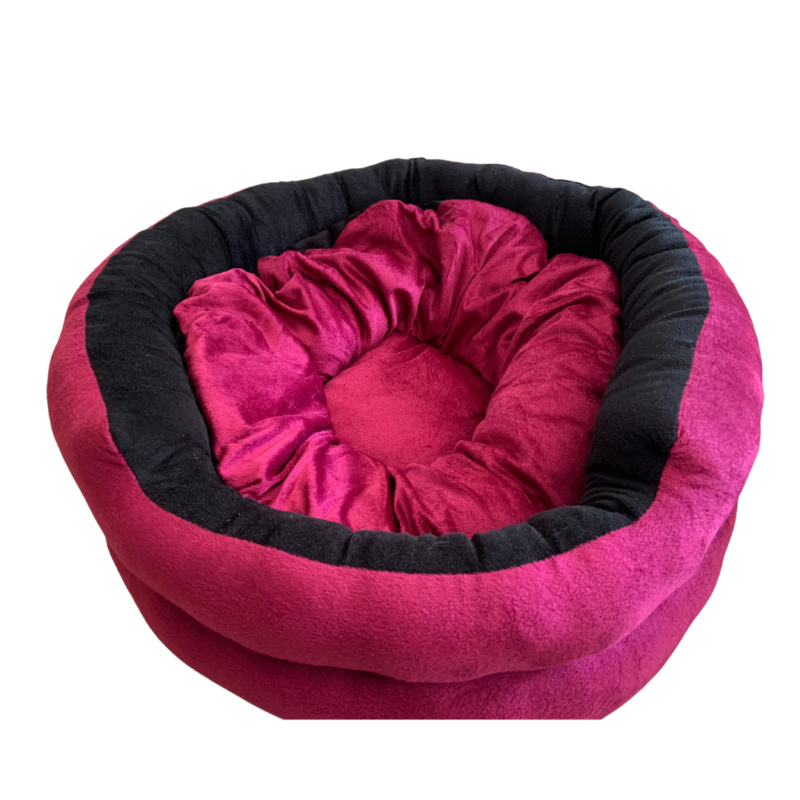 Gorgeous Reversible Round Shape Ultra Soft Ethnic Designer Bed for Dog Cat
