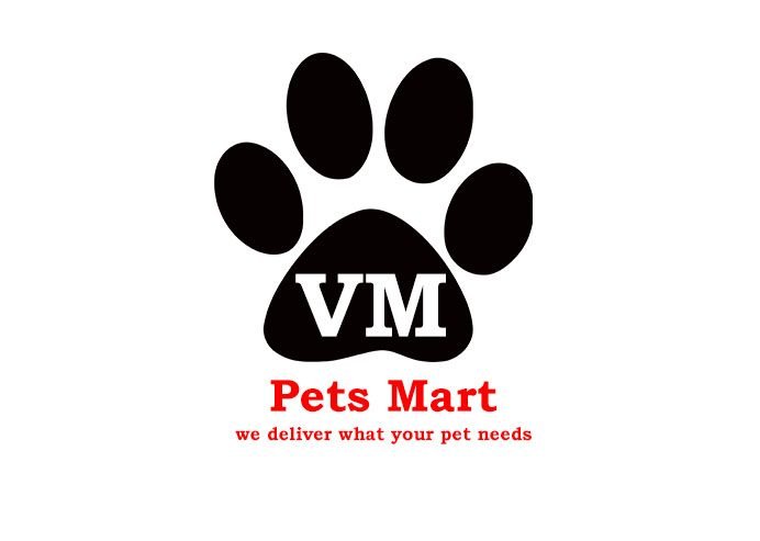 VM Pets Mart logo