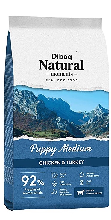 Dibaq Natural Moments Puppy Medium (Chicken & Turkey) – 3 kg