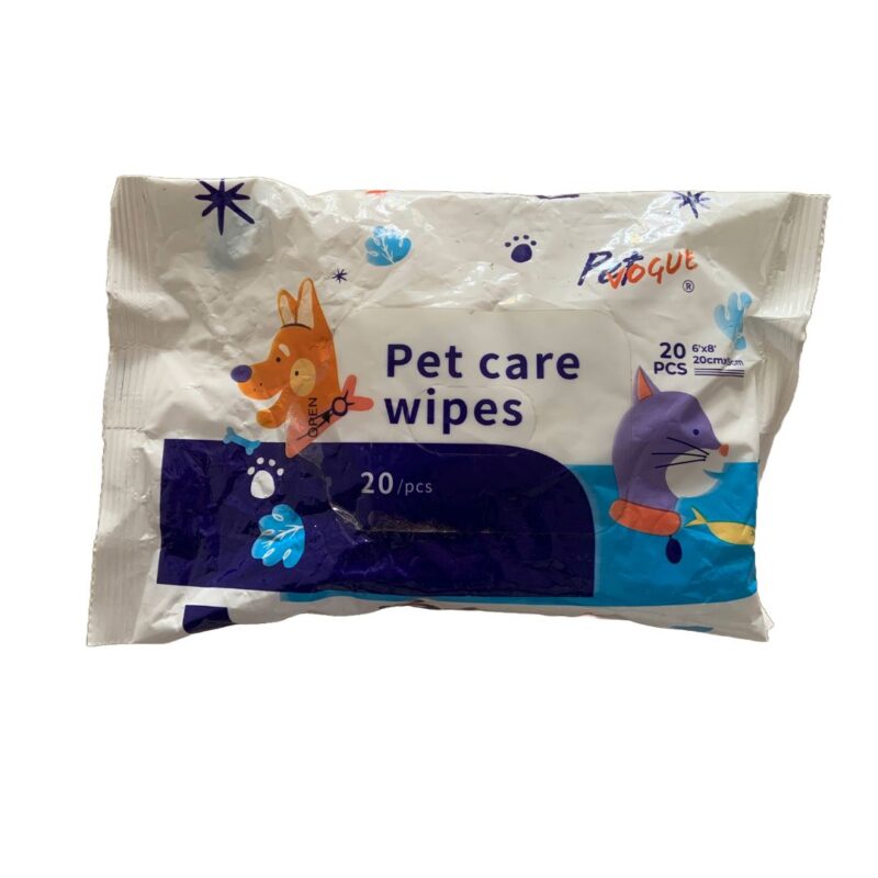 Petogue Grooming Pet Wipes 20 WipesPetogue Grooming Pet Wipes 20 Wipes