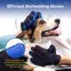VM Mart Pet Grooming & Deshedding Gloves - Image 2