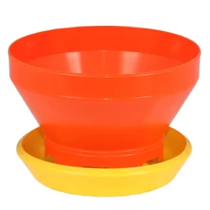 VM Mart Poultry Farm Turbo Chick Feeder, Capacity 4 Kg