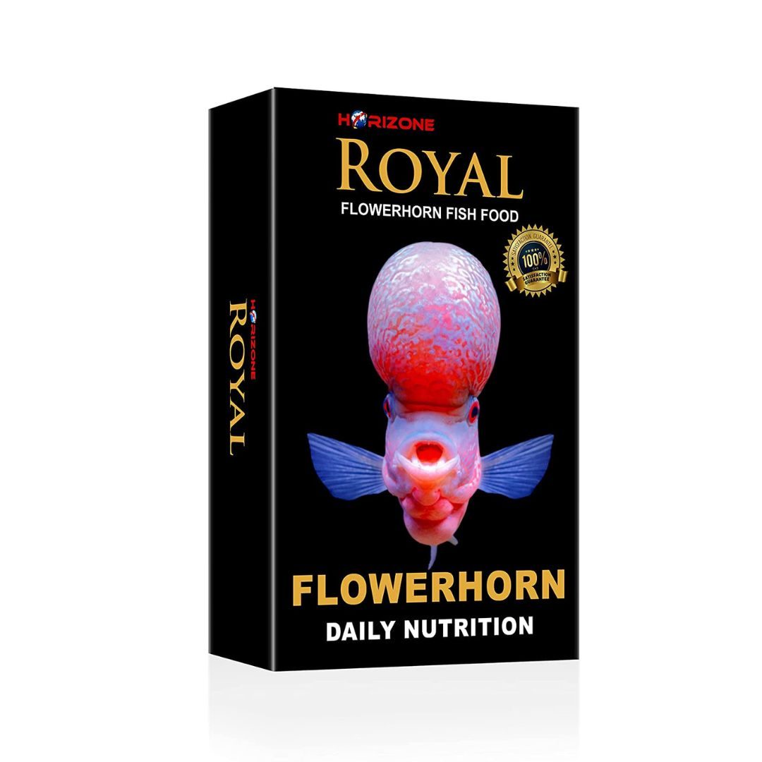 Horizone Royal Flower Horn Fish Daily Nutrition Fish Food, 100 g