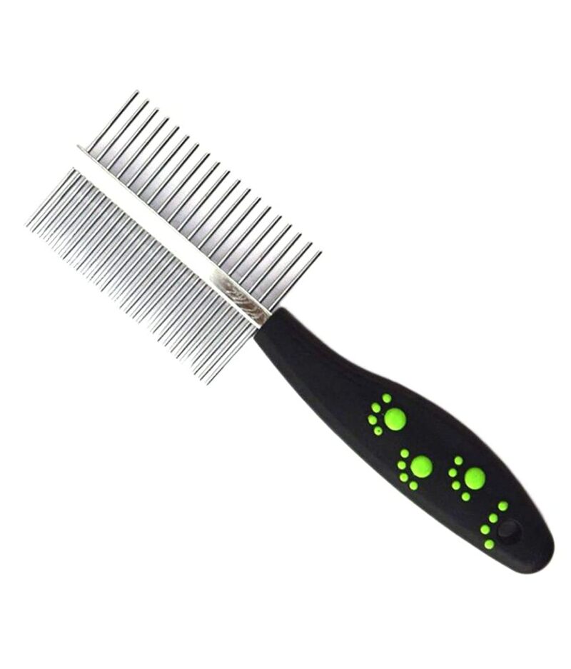 Double side comb grooming stainless steel