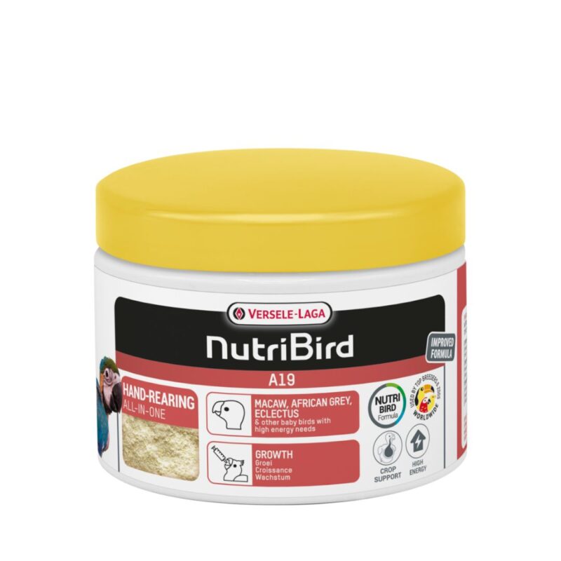 Nutribird A19 Handrearing Powder Baby Bird Food, Vegetable Flavor (250 G