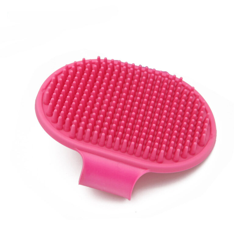 VM Mart Pet Grooming Glove Massage Bath Brush VM Pets Mart
