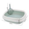 VM Mart Cat Litter Box Cat Toilet Tray with Free Litter Scoop - Image 2