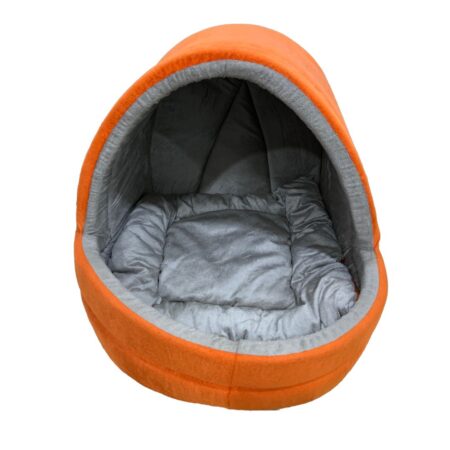 VM Mart Premium Medium Size Dog and Cat Cave Pet Bed Lengtg 55 cm Width 55 cm Height 60 cm (M) (1)