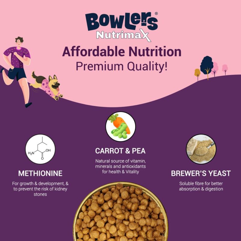 Bowlers Nutrimax Puppy Chicken & Milk Dry Dog Food Economy - Image 4